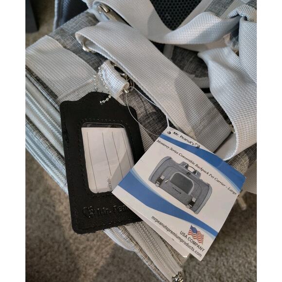 Monterey Series Convertible Horizontal Backpack Pet Carrier Large (Gray) - Picture 2 of 16